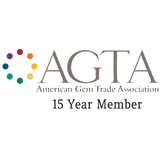 American Gem Trade Association Member in Good Standing for Over 15 Years