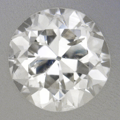 0.27 Carat Vintage Transitional Round Brilliant Cut Loose Diamond H Color SI2 Clarity