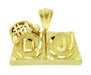 #1 D.J. Charm in 14 Karat Gold