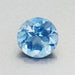 Vivid Tropical Ocean Blue Round Loose Aquamarine Stone | 0.44 Carat | 5mm