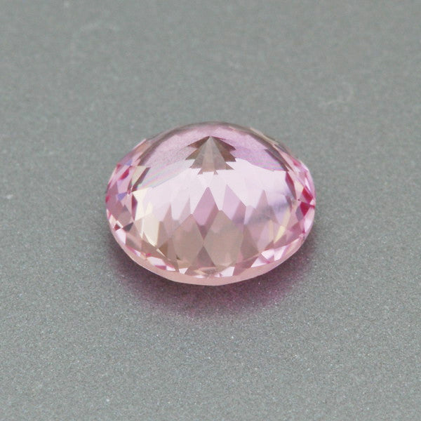 6mm Fine Loose Lab Created Carnation Pink Sapphire | 1.00 Carat Round - Item: SPSYN003353 - Image: 2