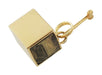 Vintage Movable Mad Money "In Emergency Break Glass Charm" in 14 Karat Yellow Gold