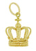 Royal Crown Charm in 14 Karat Yellow Gold