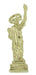 Back of Statue of Liberty Pendant in 14 Karat Gold - C328