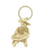 Vintage Gold Miner Charm in Yellow Gold or White Gold