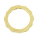 Yellow Gold Windemere Art Deco Filigree Eternity Diamond Wedding Band - Size 6.5