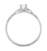 Amera 1940's Vintage Platinum Engagement Ring