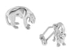 Panther Cufflinks in Sterling Silver