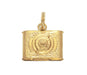 Vintage Moveable Opening Camera Locket Charm in 14 Karat Yellow Gold