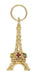 Vintage Gem Set Eiffel Tower Pendant in 18 Karat Gold
