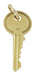 Vintage BKS Key Pendant Charm in 14 Karat Gold