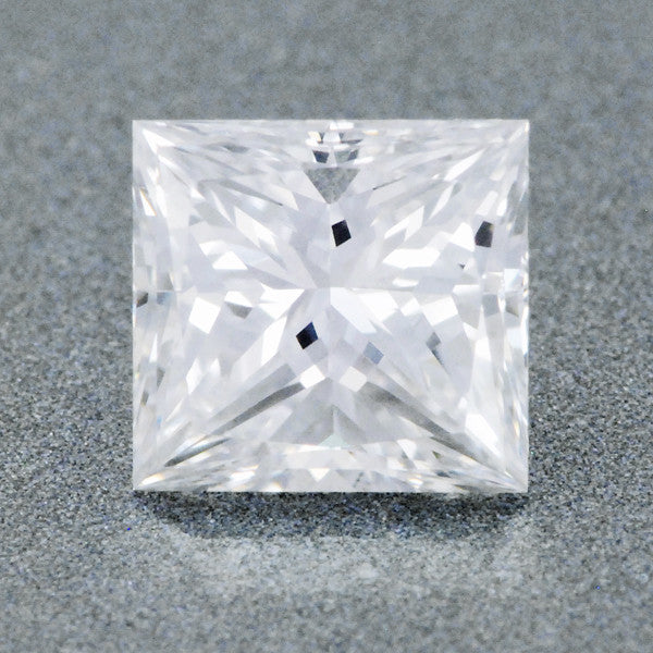 Loose 0.50 Carat Princess Cut Square Diamond D Color SI2 Clarity | GIA Certificate | Natural and Eye Clean