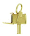 Mailbox Moveable Charm in 14 Karat Gold
