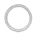 Bakersville Platinum Art Deco Eternity Single Cut Diamond Wedding Ring - Size 5.5