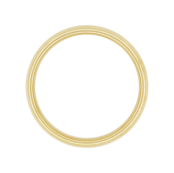 4.5mm Tiffany & Co Lucida Wedding Band 18K Yellow Gold Ring Size 8.75 - Item: R1219Y18M - Image: 2
