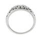 Edwardian Scrolled Filigree Diamond Ring in Platinum