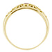 Edwardian Filigree Ruby Ring in 14 Karat Yellow Gold