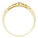 Edwardian Filigree Amethyst Ring in 14 Karat Yellow Gold