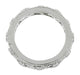 Windemere Art Deco Diamond Filigree Eternity Wedding Ring in 14 Karat White Gold - Size 6 1/2