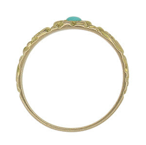 Antique Victorian Baby Ring in 14 Karat Gold - Item: R917 - Image: 3