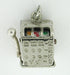 Slot Machine Movable Sterling Silver Charm