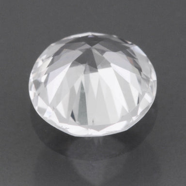 5.3mm Loose Natural Round White Sapphire | 0.47 Carat | Ceylon White Gemstone - alternate view