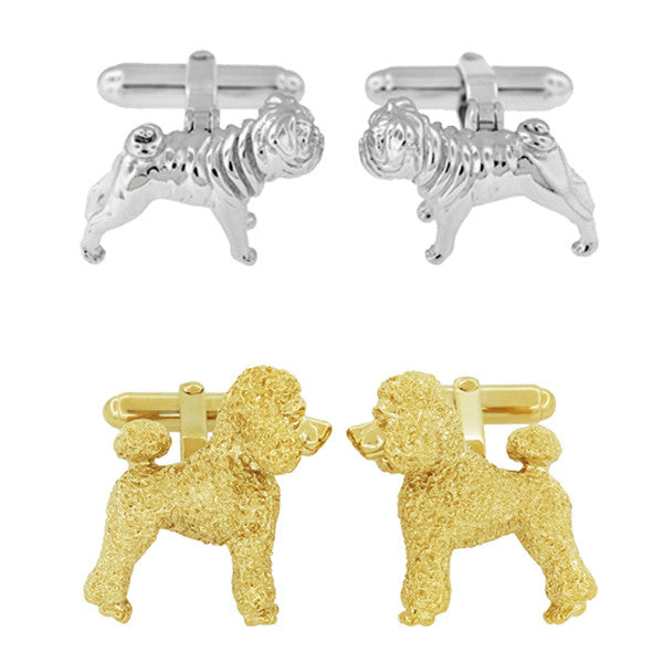 Dog Cufflinks