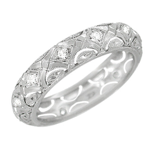 filigree wedding band