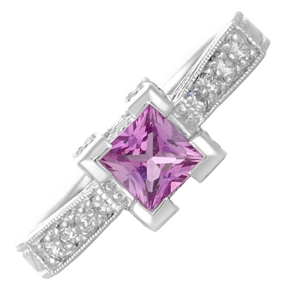 Pink Sapphire Ring