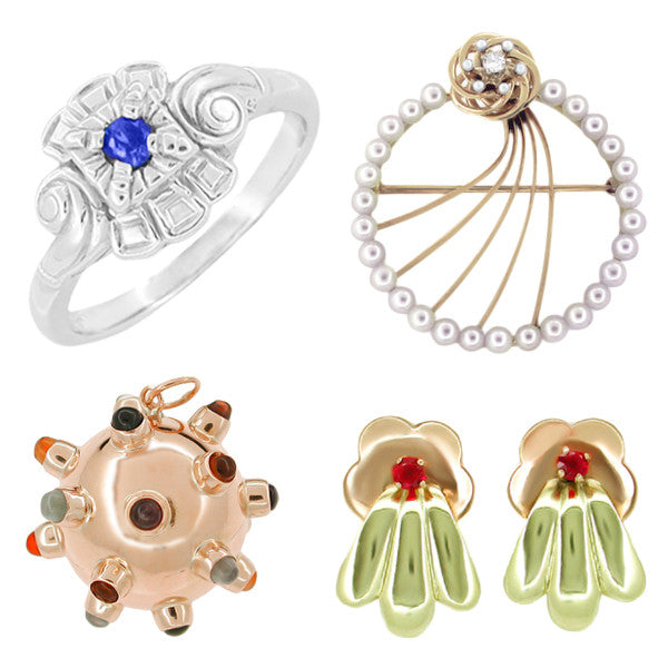 Mid Century Modern Jewelry - Retro Moderne
