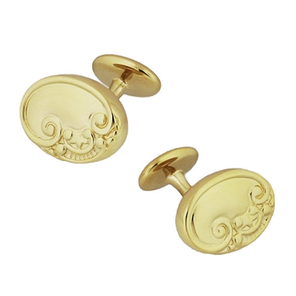 Yellow Gold Cufflinks