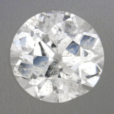 0.24 Carat Natural Loose Old European Cut Diamond - F Color I1 Clarity