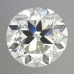 0.32 Carat Vintage Transitional Round Brilliant Cut Natural Loose Diamond - J Color VS2 Clarity