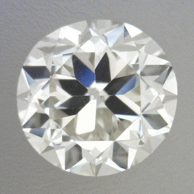 0.32 Carat Vintage Transitional Round Brilliant Cut Natural Loose Diamond - J Color VS2 Clarity