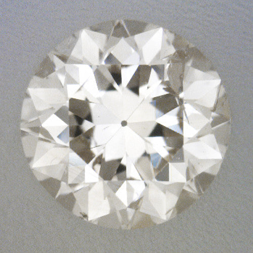 0.34 Carat Loose Transitional Round Brilliant Cut Vintage Diamond - Natural L Color SI3 Clarity