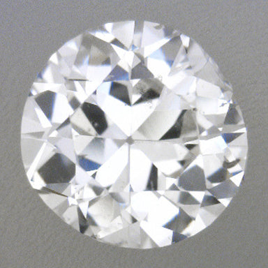 0.34 Carat Natural Loose Vintage Transitional Round Brilliant Cut Diamond - G Color SI1 Clarity