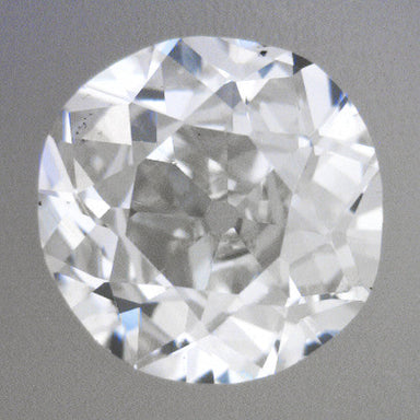 0.41 Carat Natural Antique Loose Old Mine Cut Diamond - H Color VS2 Clarity