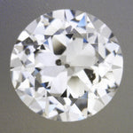 0.51 Carat Loose Vintage Transitional Round Brilliant Cut Diamond - Natural - G Color SI2 Clarity