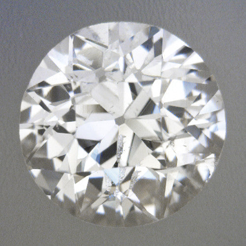 0.53 Carat Natural Loose Old European Cut Diamond G Color SI1 Clarity