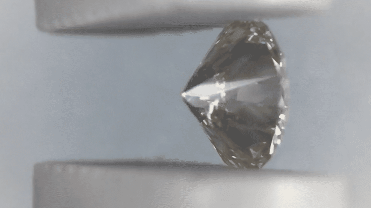 0.36 Carat Ideal Cut Hearts and Arrows Natural Loose Round Diamond G Color VS1 Clarity with EGL USA Report | Gorgeous! - Item: D552 - Image: 3