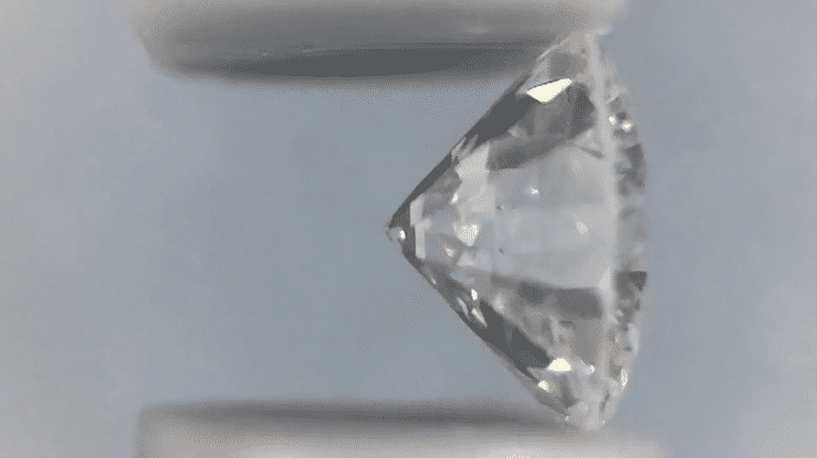 0.38 Carat D Color SI2 Clarity Natural Loose Round Diamond - 100% Eye Clean - EGL USA - Item: D337 - Image: 3