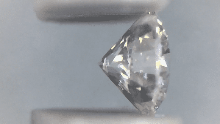 0.39 Carat D Color I1 Clarity with EGL USA Report - Natural Loose Round Diamond - Item: D390 - Image: 3