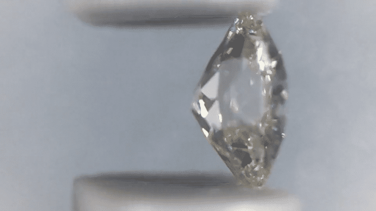 0.41 Carat Natural Antique Loose Old Mine Cut Diamond - H Color VS2 Clarity - Item: D119 - Image: 3