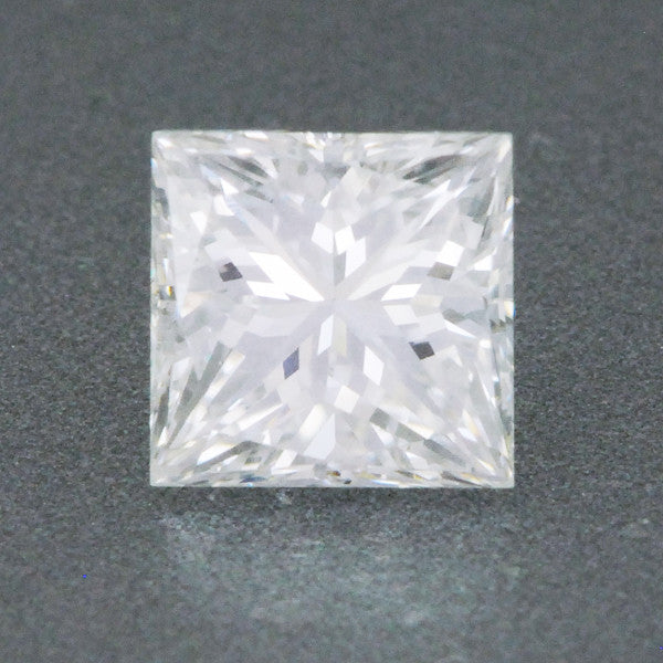 Natural Loose 0.35 Carat Princess Cut Square Diamond E Color SI2 Clarity with EGL USA Report
