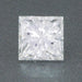 Natural Loose 0.35 Carat Princess Cut Square Diamond E Color SI2 Clarity with EGL USA Report