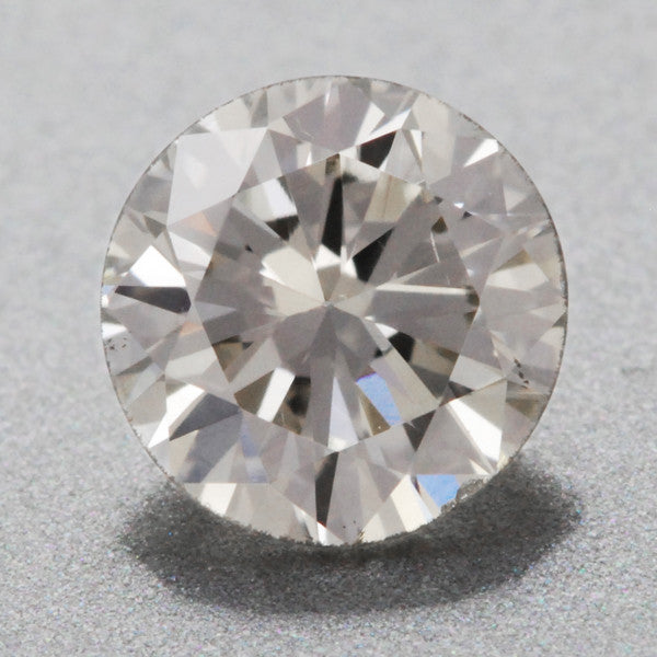 0.40 Carat K Color SI1 Clarity EGL USA Natural Loose Round Brilliant Cut Diamond