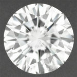 Loose Round 0.61 Carat F Color SI3 Clarity Diamond Natural and Eye Clean with Very Good Cut and EGL USA Report