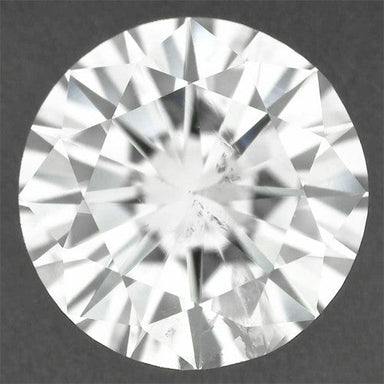 Loose Round 0.61 Carat F Color SI3 Clarity Diamond Natural and Eye Clean with Very Good Cut and EGL USA Report
