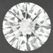 Loose Round 0.61 Carat F Color SI3 Clarity Diamond Natural and Eye Clean with Very Good Cut and EGL USA Report