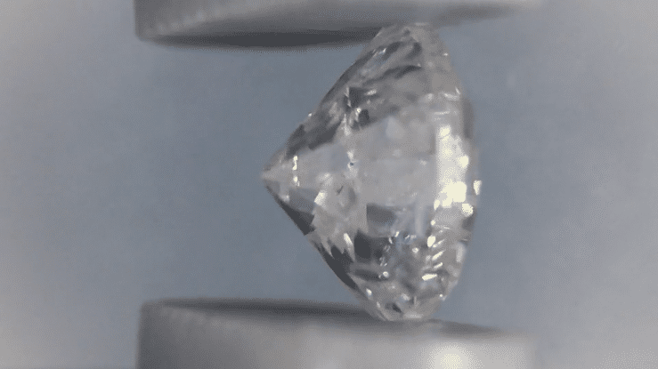 1.03 Carat H Color I2 Clarity Round Brilliant Cut Diamond with EGL USA Report | Natural Affordable Large Diamond - Item: D230 - Image: 3